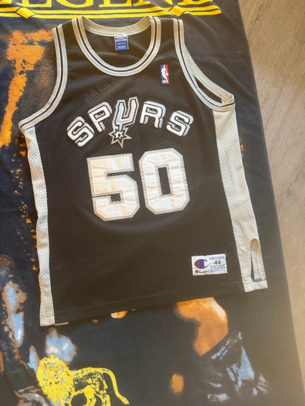 Vintage Champion San Antonio Spurs David Robinson jersey 💪🏽📟👀